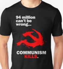 Kommunismus tötet Slim Fit T-Shirt