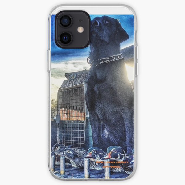 Black Lab - Mallard Down iPhone Soft Case