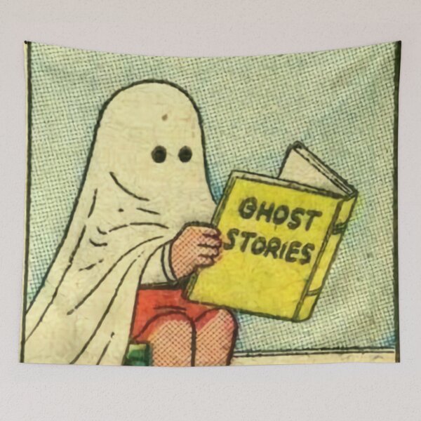 Item preview, Ghost  was reading a book designed and sold by Marco M Churchill.