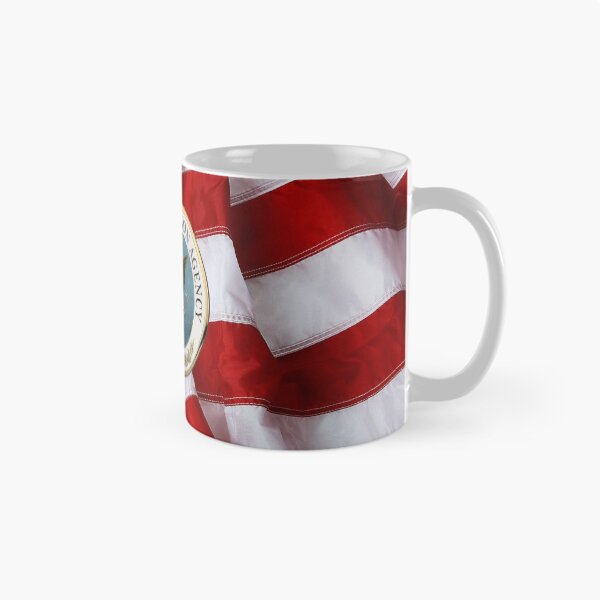 Item preview, On-Site Inspection Agency - OSIA Seal over U.S. Flag designed and sold by Serge Averbukh Art Studio.