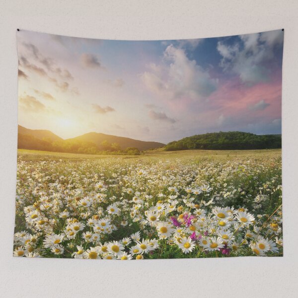Item preview, Spring Daisy Field designed and sold by PotluckPrints.