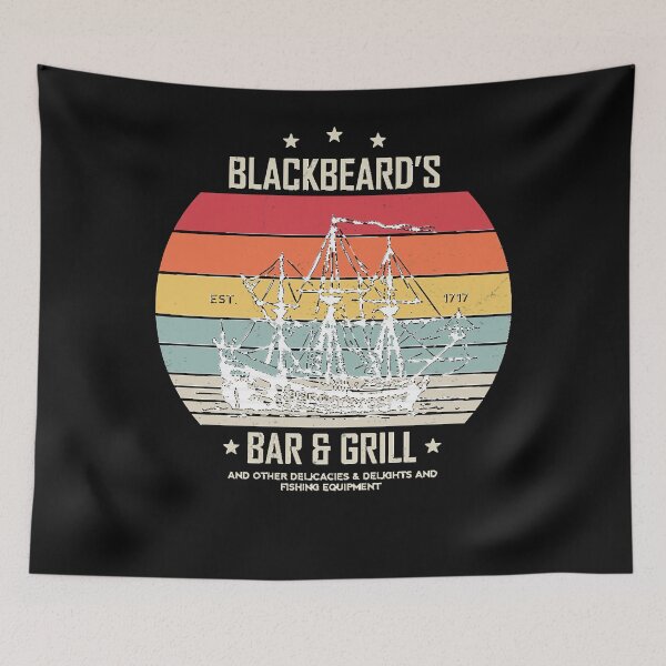 Item preview, Blackbeard’s Bar and Grill   designed and sold by JERRYDUGAT.