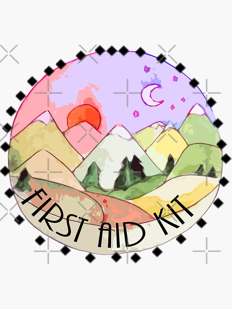 "First Aid Kit" Sticker by ohlapislazuli Redbubble