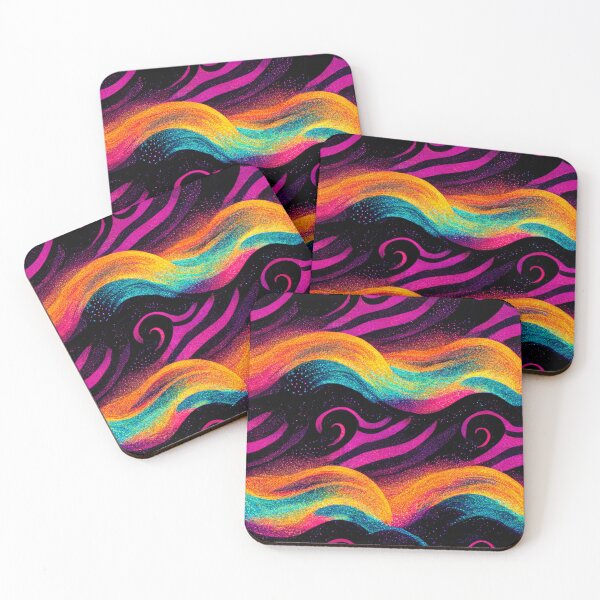 Item preview, Color Waves Seamless Pattern designed and sold by Bratak.