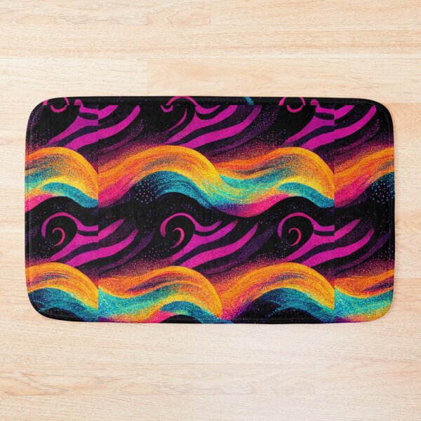 Item preview, Color Waves Seamless Pattern designed and sold by Bratak.