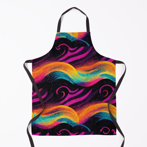 Item preview, Color Waves Seamless Pattern designed and sold by Bratak.