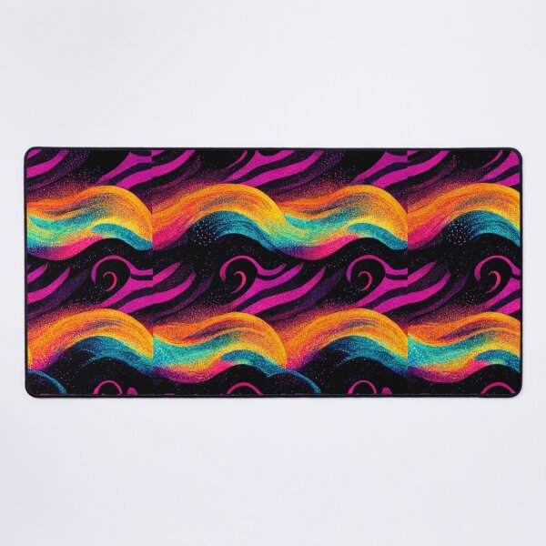 Item preview, Color Waves Seamless Pattern designed and sold by Bratak.