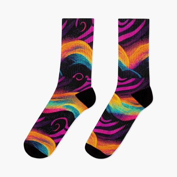 Item preview, Color Waves Seamless Pattern designed and sold by Bratak.