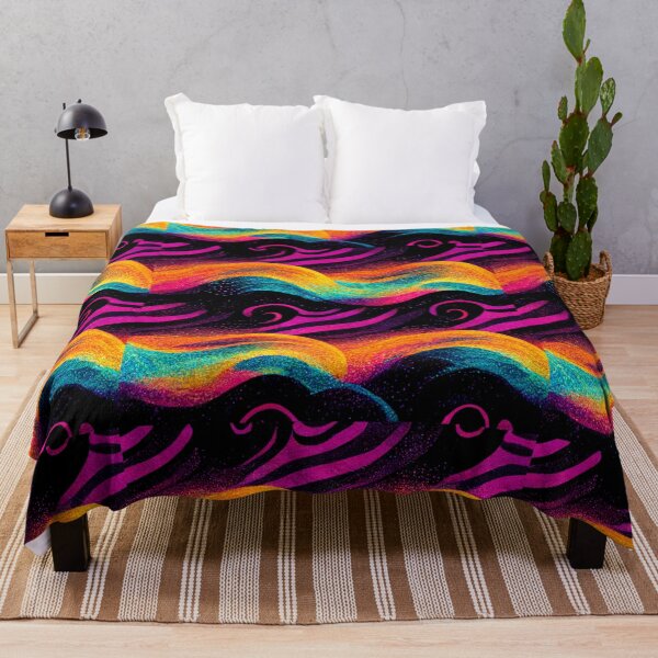 Item preview, Color Waves Seamless Pattern designed and sold by Bratak.