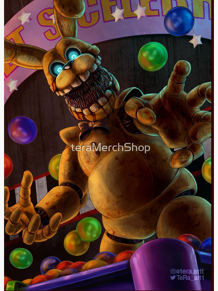 Spring Bonnie and Fredbear!  Fnaf drawings, Fnaf, Fnaf art