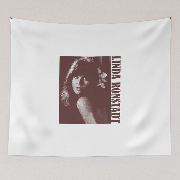 Item preview, Linda Ronstadt __ Vintage Halftone Style __ Fan Art Design_  designed and sold by Ilana Mayonga.