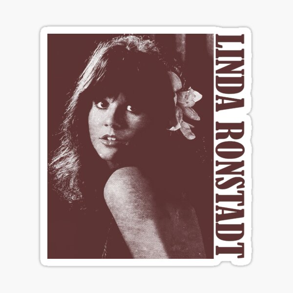 Item preview, Linda Ronstadt __ Vintage Halftone Style __ Fan Art Design_  designed and sold by Ilana Mayonga.