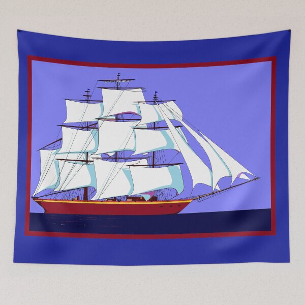 Item preview, A Clipper Ship at Sea Full Sail designed and sold by judy snyder.