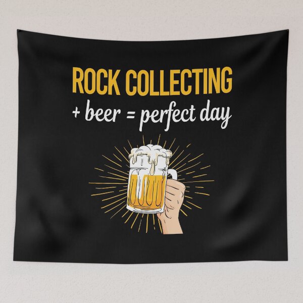 Item preview, Cerveza Día perfecto Recolección de rocas Rockhound Rockhounding designed and sold by WigglesDailey.
