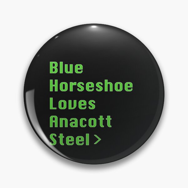 Item preview, Blue Horseshoe Loves Anacott Steel Essential T-Shirt designed and sold by JohnVallario.