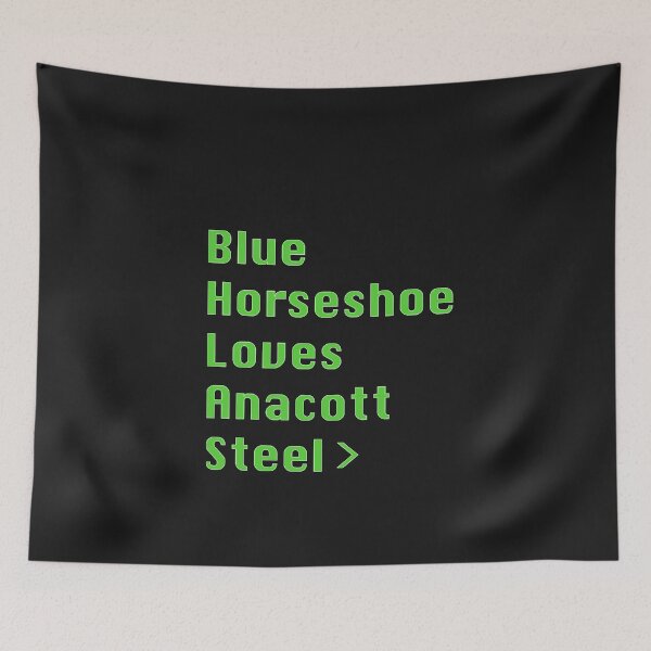 Item preview, Blue Horseshoe Loves Anacott Steel Essential T-Shirt designed and sold by JohnVallario.