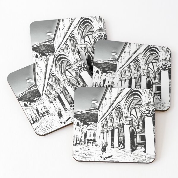 Item preview, Dubrovnik old town palace designed and sold by LittleCountess.