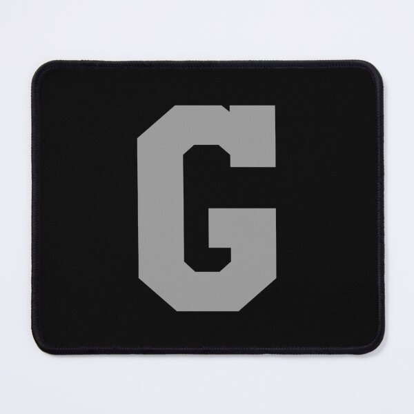 Item preview, Alphabet, Silver G, Sports letter G designed and sold by TheCultStuff.