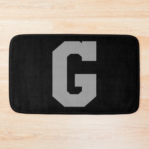 Item preview, Alphabet, Silver G, Sports letter G designed and sold by TheCultStuff.