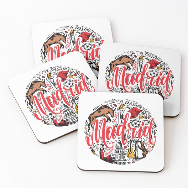 Item preview, Madrid and her symbols designed and sold by JAG2B.