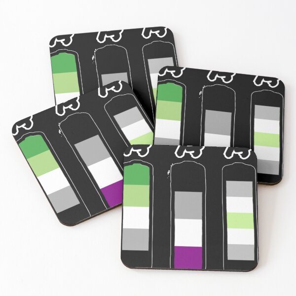 Item preview, AAA aromantic asexual agender batteries  designed and sold by JuanLazo5.