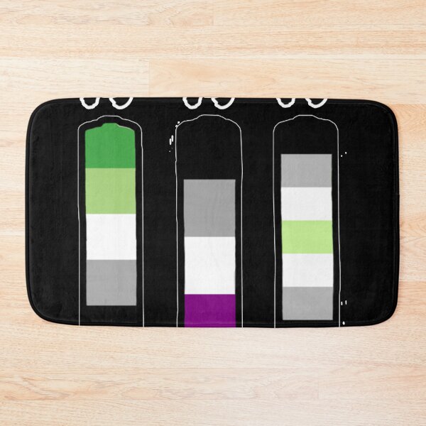 Item preview, AAA aromantic asexual agender batteries  designed and sold by JuanLazo5.