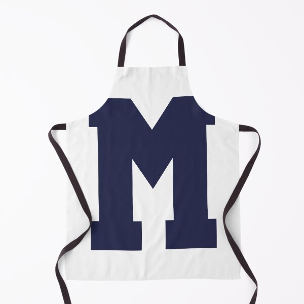 Item preview, Alphabet, Marine Blue M, Sports letter M designed and sold by TheCultStuff.