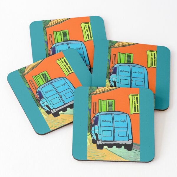 Item preview, Delivery Van Gogh (Van Gogh delivery van) designed and sold by SolidEarthArt.