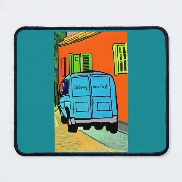 Item preview, Delivery Van Gogh (Van Gogh delivery van) designed and sold by SolidEarthArt.