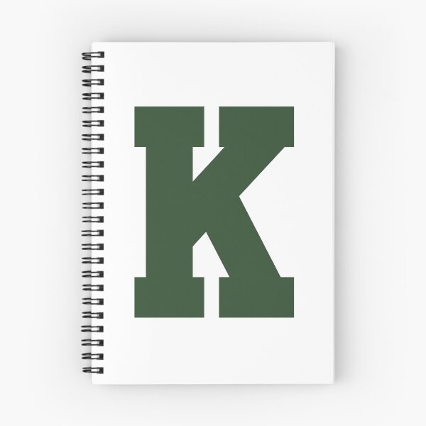 Item preview, Alphabet, Green K, Sports letter K designed and sold by TheCultStuff.