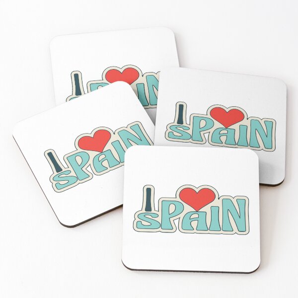 Item preview, i love spain with beautiful writing designed and sold by JAG2B.