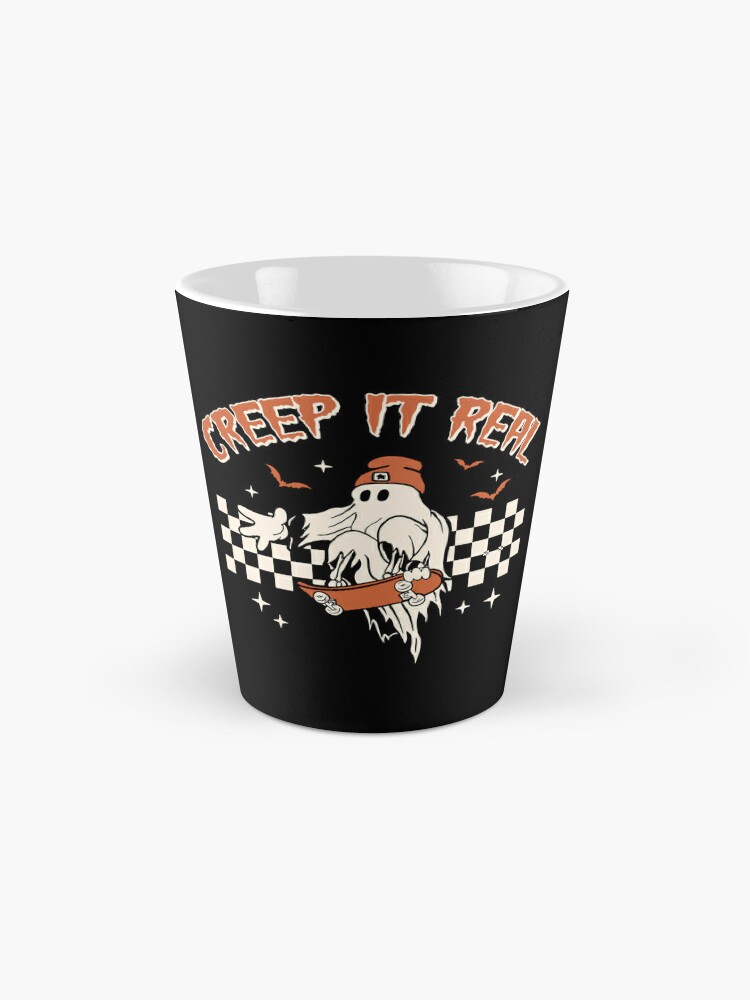 Halloween Coffee Mug: Creep it Real  Distressed Retro Aesthetic Gift –  Opal and June