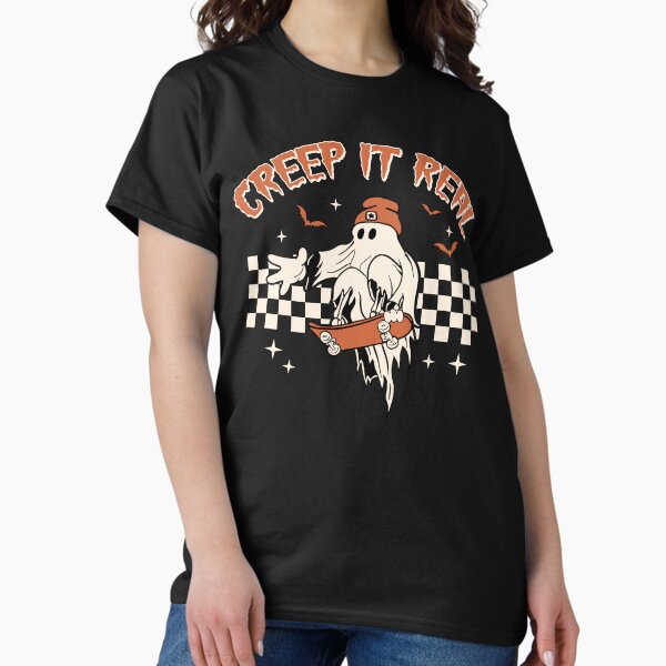 Item preview, Retro Halloween Creep It Real Graphic designed and sold by Jwaneca.