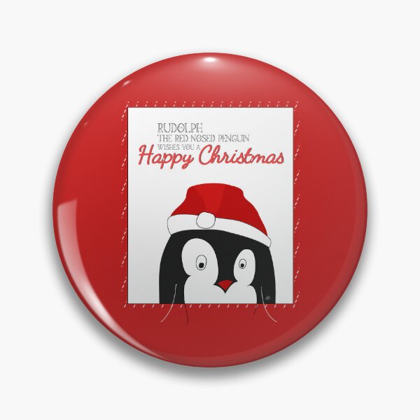 Item preview, Rudolph Christmas Penguin designed and sold by Kirovair.