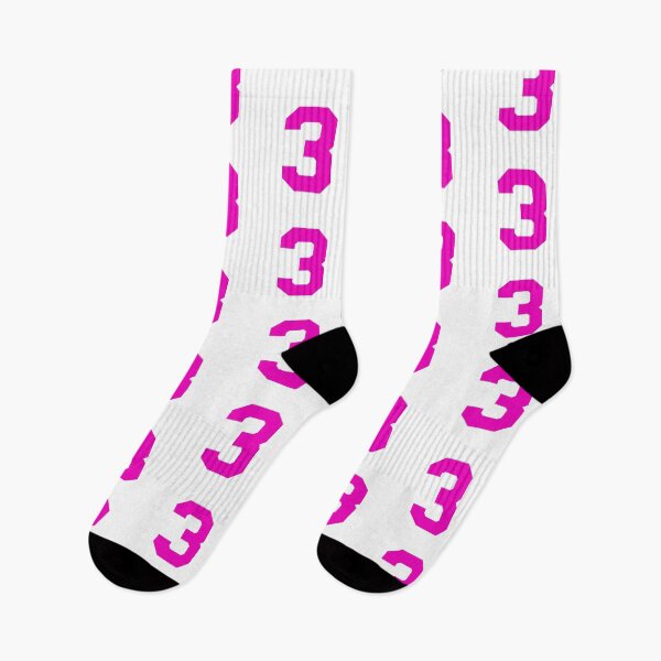 Item preview, Number 3, Pink three, Sports number 3 designed and sold by TheCultStuff.