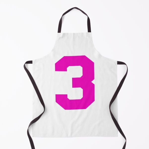 Item preview, Number 3, Pink three, Sports number 3 designed and sold by TheCultStuff.
