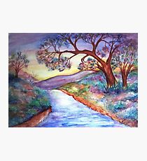 Down by the River... Photographic Print