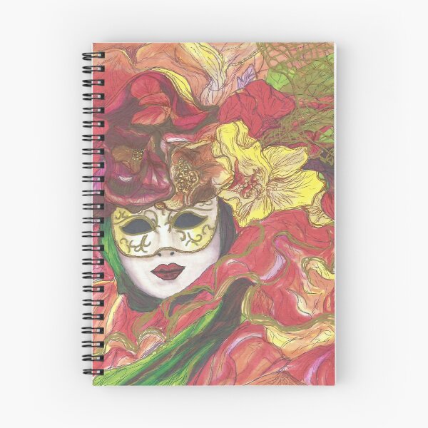 Item preview, Autumn Flower Mask  designed and sold by EllieTaylorArt.