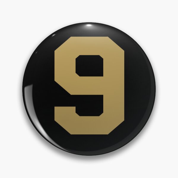 Item preview, Number 9, Gold nine, Sports number 9 designed and sold by TheCultStuff.