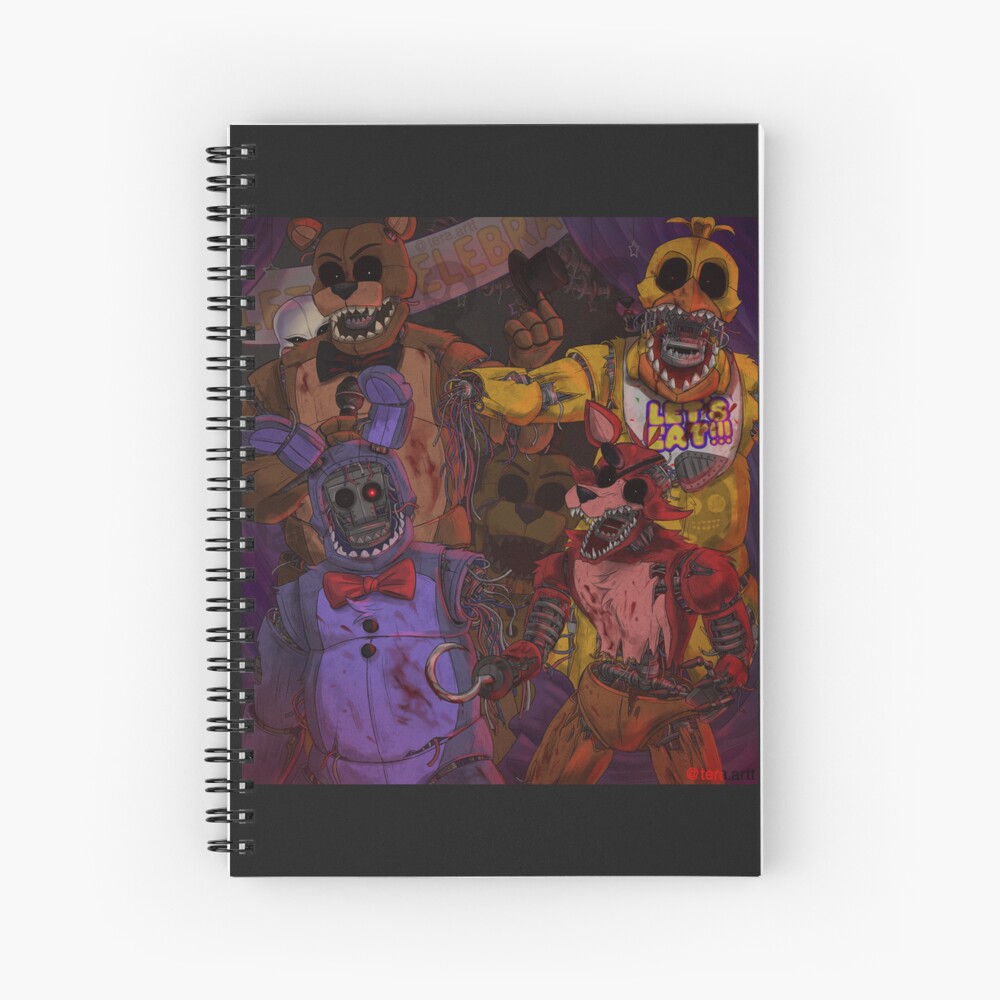 Five Nights at Freddy's Custom Withered Animatronics Poster for Sale by  HappyTreeX1