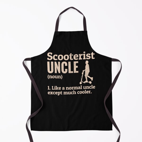 Item preview, Electric Scooter Driver E-Scooter Scooterist Uncle designed and sold by CuteDesigns1.