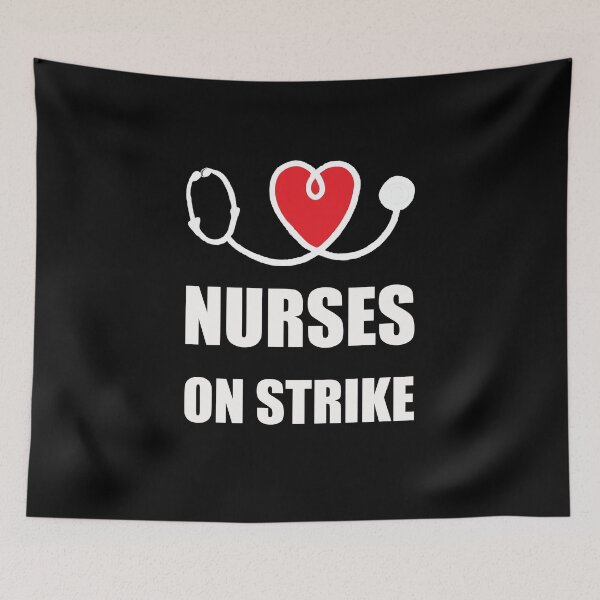 Item preview, nurses on strike designed and sold by THEONEE.