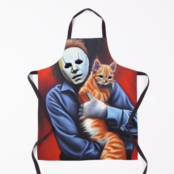 Item preview, Michael Meow Myers Cute Cat and Killer Couple designed and sold by Horrorscape.