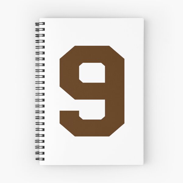 Artikelvorschau, Nummer 9, braune Neun, Sport Nummer 9 entworfen und verkauft von TheCultStuff.