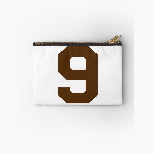 Item preview, Number 9, Brown nine, Sports number 9 designed and sold by TheCultStuff.
