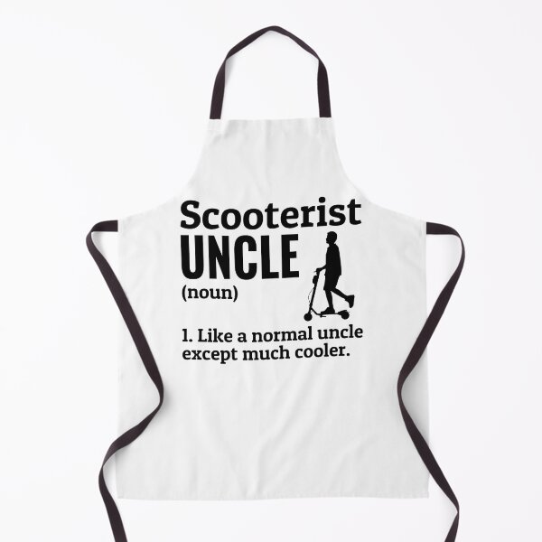 Item preview, Electric Scooter Driver E-Scooter Scooterist Uncle designed and sold by CuteDesigns1.