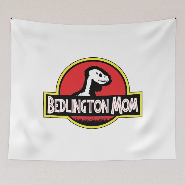 Item preview, (For Bright Background) Jurassic Bedlington Terrier Mom designed and sold by More Cute Dogs.