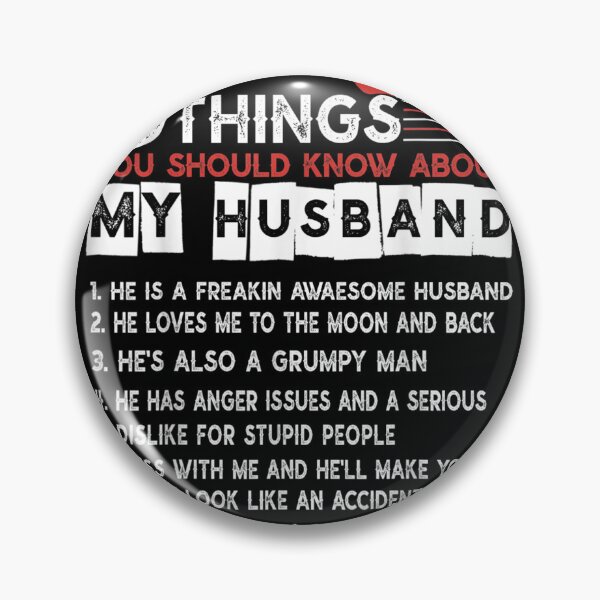 Item preview, 5 things you should know about my Husband designed and sold by sharonpdore.