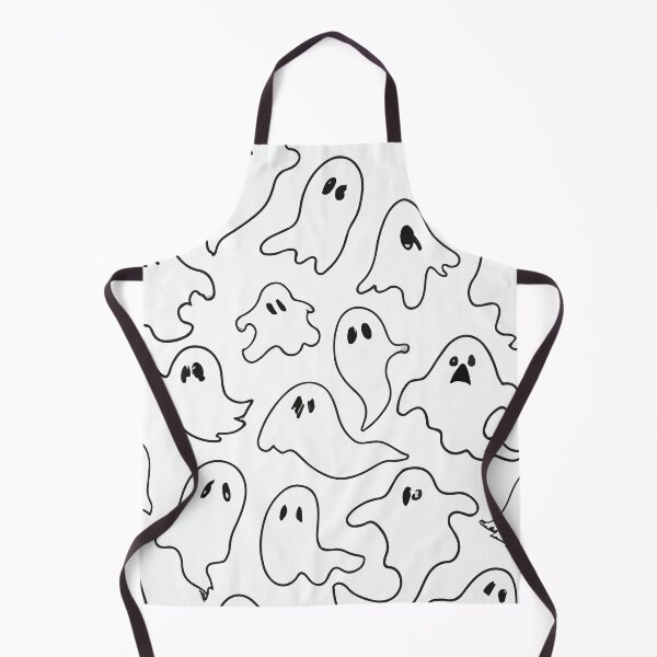 Item preview, Halloween Spooky Ghost Pattern designed and sold by GiakaiArt.