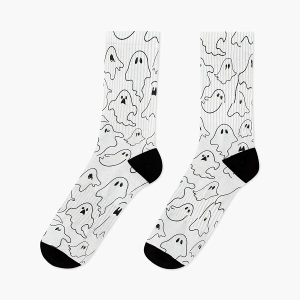 Item preview, Halloween Spooky Ghost Pattern designed and sold by GiakaiArt.